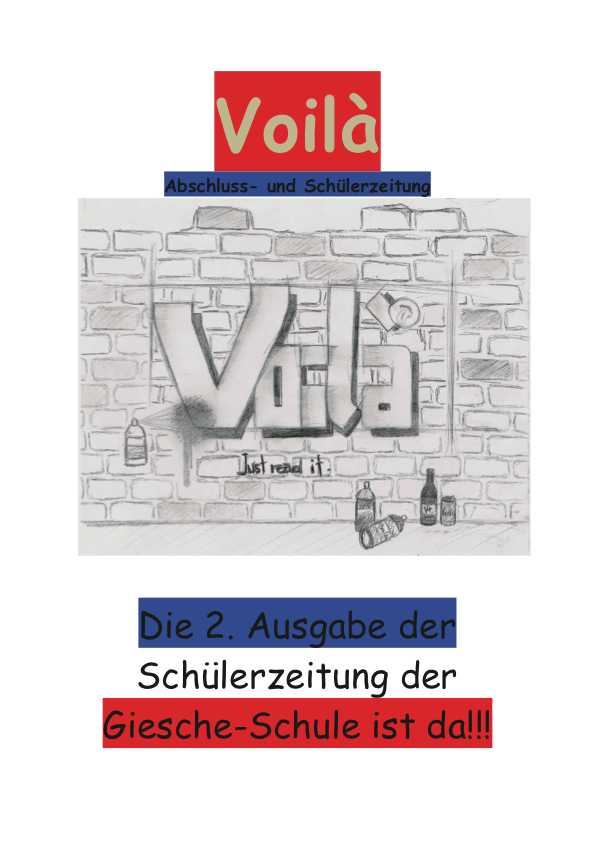 Voilà 10 Titelblatt